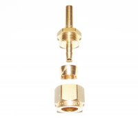 Купить штуцер, фитинг FARO прямой Ø6хØ6 соединительный для термопластиковой трубки в сборе Штуцер, фитинг FARO прямой Ø6хØ6 соединительный для термопластиковой трубки в сб